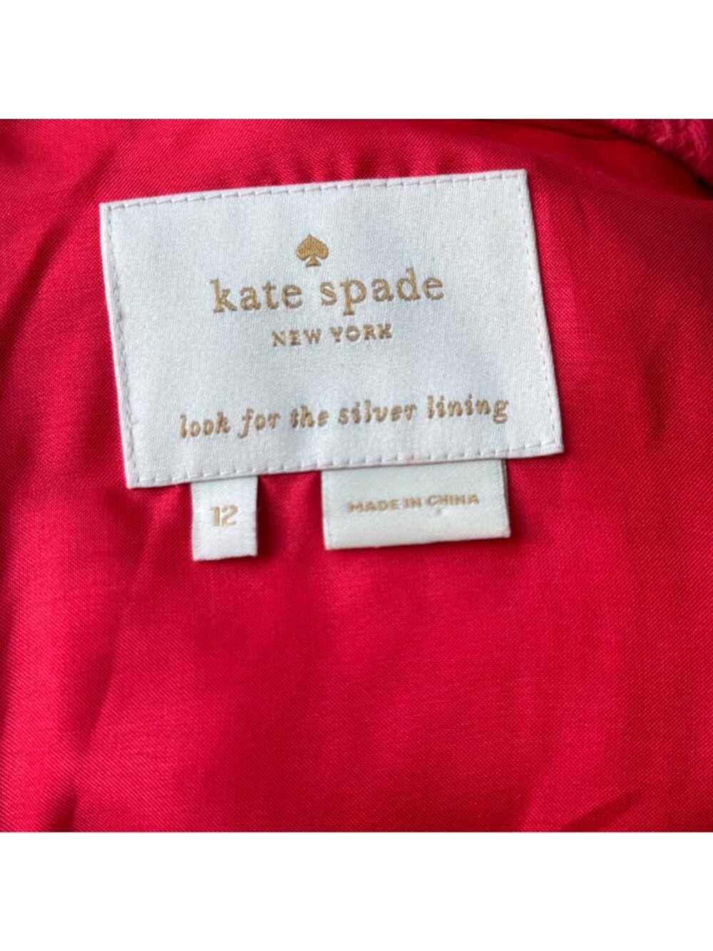 Kate Spade Womens Sleeveless Textured Coral Terri Tweed Dress 12 Cotton Fringe - Picture 3 of 15
